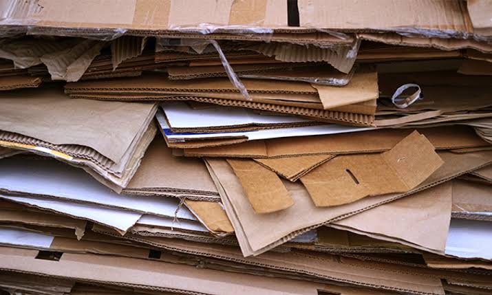 Paper and carton boxes for recycling